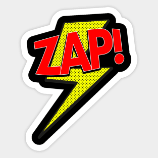 ZAP! Sticker